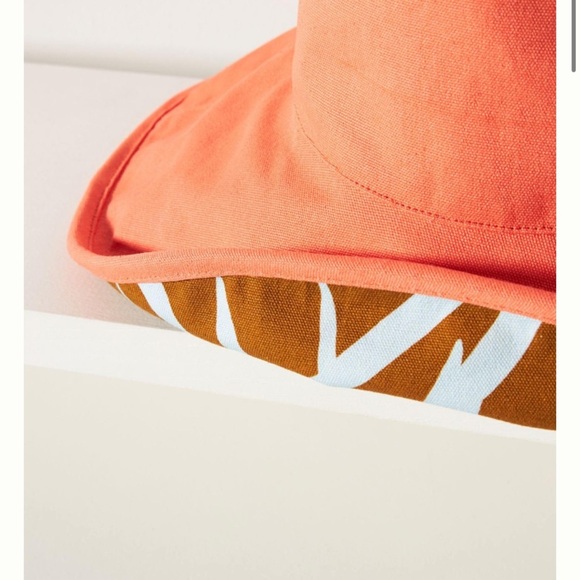 Anthropologie reversible canvas hat new without tags one size - Picture 2 of 11